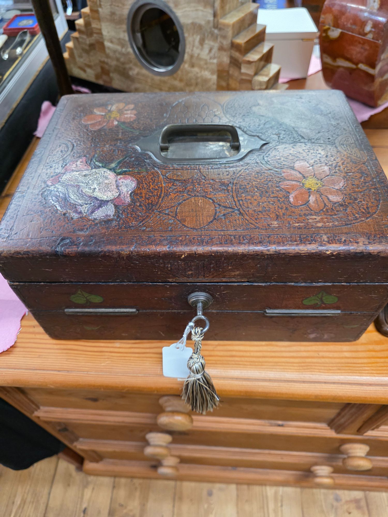 Antique writing slope